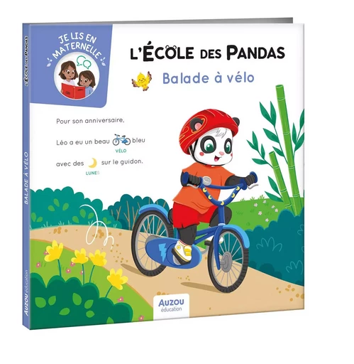 L'ÉCOLE DES PANDAS - BALADE À VÉLO - Dominique BUTET, Déborah Mirabel - AUZOU EDITIONS