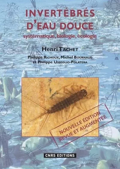 Les Invertébrés d'eau douce (NE) -  Collectif - CNRS editions