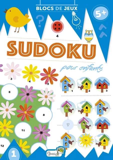 Sudoku pour enfants -  Beuvelet gaelle - GRENOUILLE