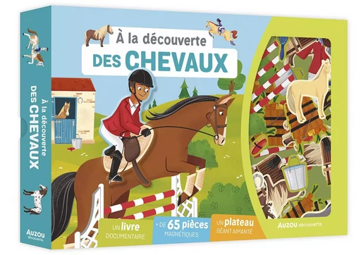 À LA DÉCOUVERTE DES CHEVAUX - IRENA AUBERT - AUZOU EDITIONS