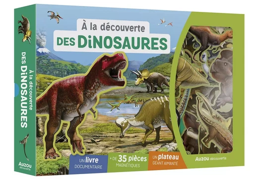 A LA DÉCOUVERTE DES DINOSAURES - Emmanuelle Ousset - AUZOU EDITIONS