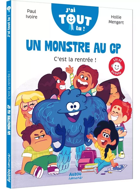 UN MONSTRE AU CP   - C'EST LA RENTRÉE ! -  Paul Ivoire - AUZOU EDITIONS