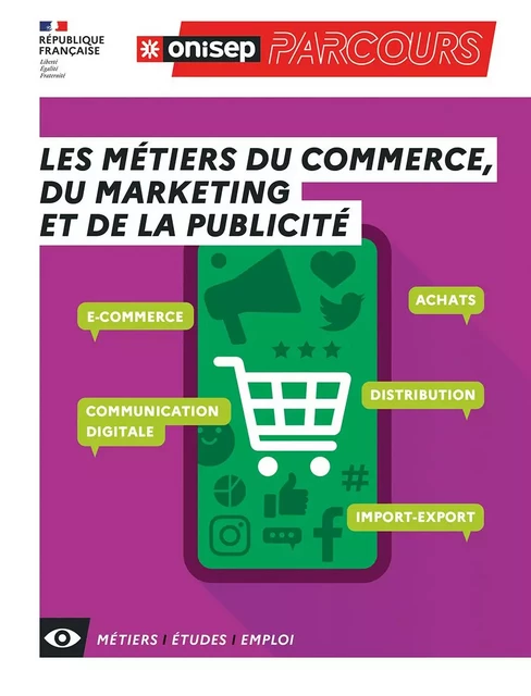 Les métiers du commerce, du marketing et de la publicité -  Collectif - ONISEP