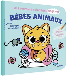 MES PREMIERS COLORIAGES - BÉBÉS ANIMAUX