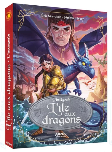 L'ÎLE AUX DRAGONS - L'INTÉGRALE - Eric Sanvoisin - AUZOU EDITIONS