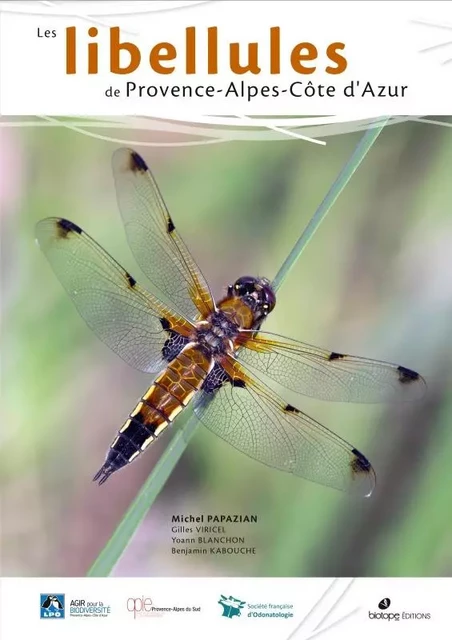 Les libellules de Provence-Alpes-Côte d'azur - M. Papazian, G. Viricel - BIOTOPE