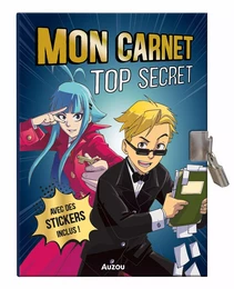 MA PAPETERIE CRÉATIVE - MON CARNET TOP SECRET - MANGA