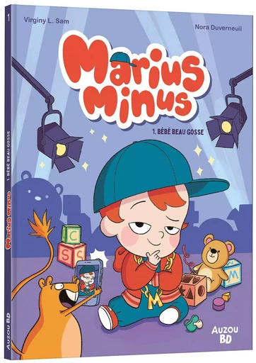 MARIUS MINUS - TOME 1 - BÉBÉ BEAU GOSSE -  - AUZOU EDITIONS