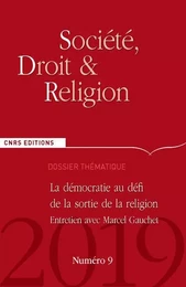 Société, Droit et Religion numéro 9