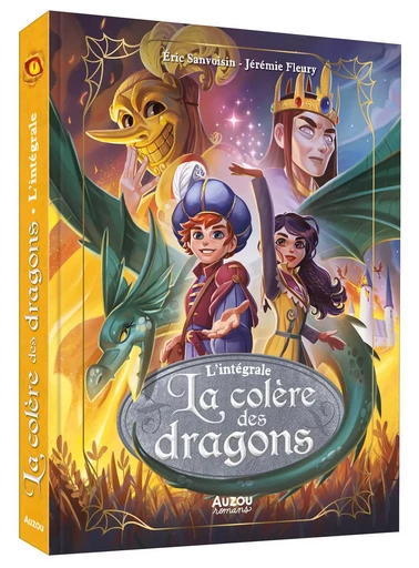 LA COLÈRE DES DRAGONS - Éric Sanvoisin - AUZOU EDITIONS