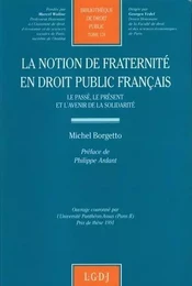 la notion de fraternité en droit public français