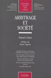 arbitrage et société