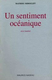 Un sentiment océanique