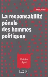 la responsabilité pénale des hommes politiques