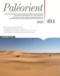 Paléorient 49.1