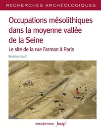 Recherches archéologiques 24 - Occupations mésolithiques dans la moyenne vallée de la Seine - Le sit