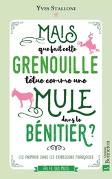 Mais que fait cette grenouille têtue comme une mule dans le bénitier  ?