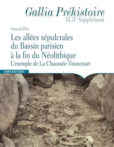 Les allées sépulcrales du Bassin parisien à la fin du Néolithique - Arnaud Blin - CNRS editions