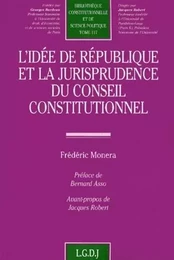 l'idée de république et la jurisprudence du conseil constitutionnel