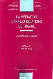 la médiation dans les relations de travail