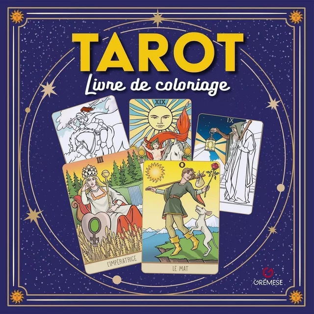 Tarot - Livre de coloriage -  AA.VV. - GREMESE