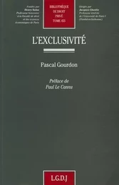 l'exclusivité