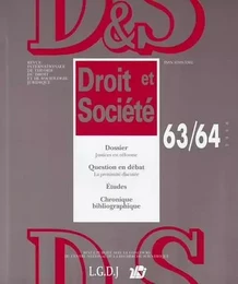 REVUE DROIT ET SOCIETE N 63/64 - 2007