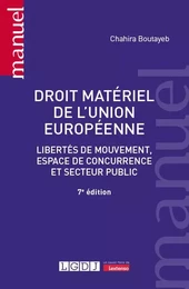 Droit matériel de l'Union européenne