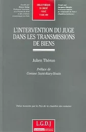 l'intervention du juge dans les transmissions de biens