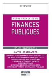 REVUE FRANÇAISE DE FINANCES PUBLIQUES N 128 - 2014