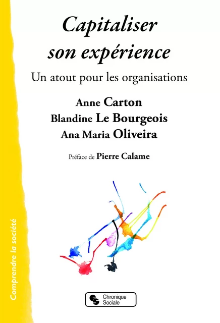 CAPITALISER SON EXPERIENCE - Anne Carton, Blandine Le Bourgeois, Ana Maria Oliveira - CHRONIQUE SOCIA