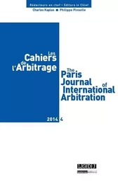 LES CAHIERS DE L ARBITRAGE N 4 - 2014