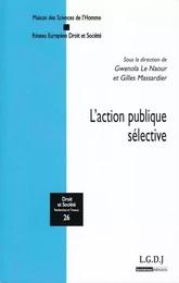 L'ACTION PUBLIQUE SÉLECTIVE