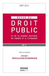 REVUE DU DROIT PUBLICN N 2 2014