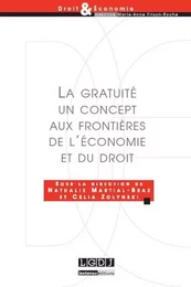 la gratuité, un concept aux frontières de l'économie et du droit