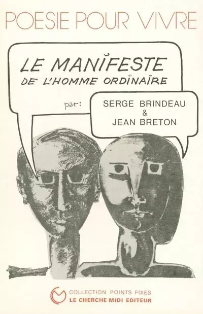 Poésie pour vivre - Serge Brindeau, Jean Breton - Cherche Midi