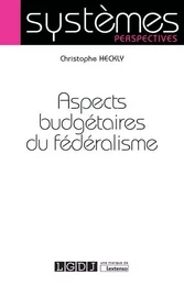 aspects budgétaires du fédéralisme