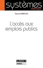 l'accès aux emplois publics