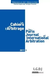 LES CAHIERS DE L ARBITRAGE N 3 - 2011