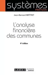 L'ANALYSE FINANCIERE DES COMMUNES - 4EME EDITION