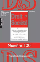 DROIT ET SOCIETE N 100-2018