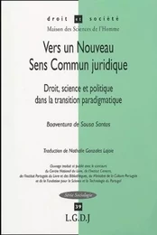 vers un nouveau sens commun juridique