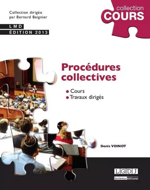 procédures collectives - 2ème édition - Denis Voinot - LGDJ