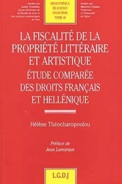 la fiscalité de la propriété littéraire et artistique