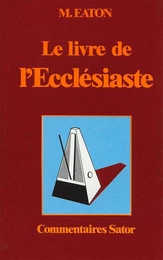 Le livre de l'Ecclésiaste