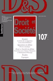 Droit & Société N°107-2021