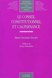 le conseil constitutionnel et l'alternance