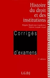 histoire du droit et des institutions - 2ème édition