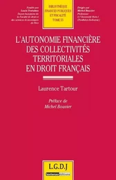 l'autonomie financière des collectivités territoriales en droit français