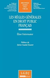 les règles générales en droit public français